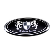 130x65mm Car Front Hood Emblem Cover Rear Trunk Badge Decal Exterior Decoration for KIA K2 K3 K5 KX7 Sportage R Rio Soul Carens Optima Forte Niro Nline Stinger Accessories