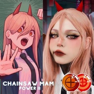 14.5MM CHAINSAW MAN ANIME POWER COSPLAY CONTACT LENS