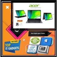 ACER ASPIRE SPIN 5  Laptop Intel core i5  / 8GB RAM DDR4  / 256GB SSD / WINDOWS 10 PRO / WARRANTY 3 MONTH