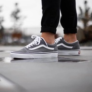 dark gray vans old skool