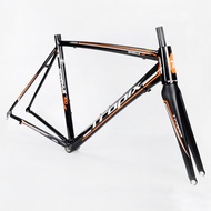 ⊕Tropix 700C aluminum Road Bike Frame Carbon Fork 54/57cm large size