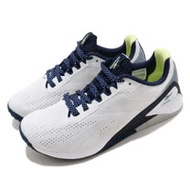 Reebok 訓練鞋 Nano X1 運動 女鞋 健身房 支撐 穩定 避震 包覆 球鞋 白 藍 FZ4299 FZ4299