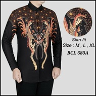Men's Batik Shirt Slimfit Batik Shirt For Men Batik Shirt Bcl 621