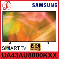 SAMSUNG UA43AU8000KXXS 43 INCH SMART 4K UHD LED TV