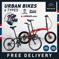 [GYCLE] Java Hito Dahon Lankeleisi Brompton Foldable Bike Folding Bicycle Foldie Shimano Gear