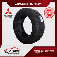 Mitsubishi Genuine Parts: TIRE MICHELIN  265/60 R18 FOR MONTERO 4N15 QX