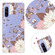 【YOURS】SONY 全系列 彩鑽防摔手機殼-羽蝶(Xperia5II/Xperia10III/Xperia1III/10II/XZ3)