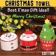 [Christmas Towel] Christmas Gift / Santa Claus / Christmas Tree / Snowman / Christmas / Gift [DearJ]