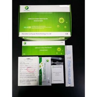 (1 Box 25 Pcs)Green Spring Rapid Test Antigen Swab Detection Kit is Suitable Nose and Throat saliva