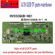 LED TV new HV550QUB-H81 code HV430QUB-H11 4 k logic board 43 inch dedicated TCON