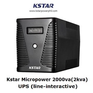 ❂✷Kstar Micropower 2000va(2kva) UPS (line-interactive)