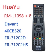 2021 ▦▨☋UNIVERSAL RM-L1098 + 8 Remote Control LED LCD TV for Devant ER-31202D ER-31202HS 40CB520 LED