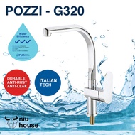 Kitchen tap Pozzi brand G320 model Water tap with Brass Stainless body