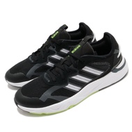 adidas 慢跑鞋 Futureflow 運動休閒 男鞋 愛迪達 路跑 輕量 透氣 穿搭 黑 白 FW3371