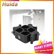 Huida 鋁合金多功能閃光燈燈三頭熱靴安裝架底座擴展夾, 閃光燈