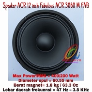 ACR 12 INCH 3060 M FABULOUS Speaker