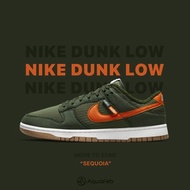 Nike Dunk Low SE GS 女鞋 童鞋 綠橘色 經典 低筒 運動 休閒鞋 DC9561-300