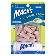 【 7 副裝 ~ 送原廠收納盒 】美國原裝進口 ~ Mack’s Ultra 超級音樂耳塞【降噪20分貝】