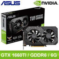 ASUS 華碩 TUF-GTX1660TI-6G-EVO-GAMING 顯示卡