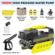 1800W High Pressure Water Pump Washing Machine 220v Portable Water Gun Cleaning Machine Aircond washer aircond cleaner