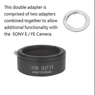 Olympus OM Lens To SONY E / FE Mount With Helicoid Adaptor (微距接環，神力環)