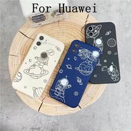 เคส HF Huawei Nova 5T Nova 3i Y7A Y9 Prime 2019 Nova 7 Se Y9 2019 Nova 7i P40 Lite P30 Lite P30 Pro P20 Pro Tide แบรนด์นักบินอวกาศนิ่ม