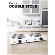 granite cookware Portable Electric Double Cooking Stove Dapur Kembar Elektrik Mudah Alih
