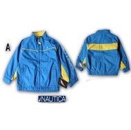 全新美國正品NAUTICA藍色防潑水輕便保暖外套，1-2歲穿，特價390元-A172