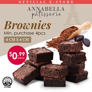 [Annabella Patisserie] Brownie - $0.99 per piece ( 4cm x 4cm )