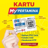 Cetak Kartu MyPERTAMINA / Kartu Bensin | ID CARD PVC