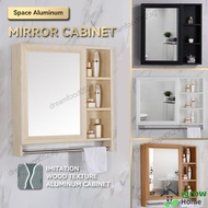 Mirror Cabinet With Rack Aluminum Bathroom Vanity Cabinet Wall Hung Toilet Cabinet Bathroom Cabinet