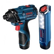 BOSCH 12V鋰電衝擊起子機GDR120/照明燈GLI120雙機組