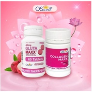 【Local】 Authentic Oswell Gluta Maxx  Collagen Maxx Power Combo with FREEBIES