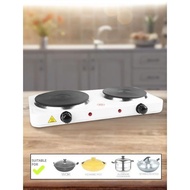 Dapur Kembar Elektrik / Portable Electric Double Cooking Stove