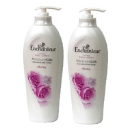 進口Enchanteur玫瑰系列身體香水乳液-400ml-紫玫瑰-二入組