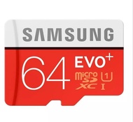 Memory card Samsung Evo plus MMC 128 GB 64GB 32GB 16GB 8GB 4GB- With Adapter / kartu memori / micro sd / memori hp All Smartphone murah- COD