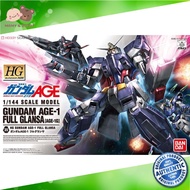 HG Gundam AGE-1 Full Glanza (AGE) BANDAI 4543112813381 4573102573902 620 โมเดลกันดั้ม โมเดลหุ่นยนต์ ตัวต่อกันดั้ม หุ่นยนต์กันดั้ม ทำสีเพิ่มเติมได้ Gunpla กันพลา กันดั้ม ของเล่น สะสม Mamy and Buddy