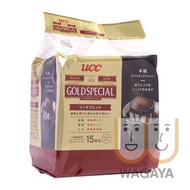 UCC - Gold Special 濃郁濾泡滴漏咖啡 (15杯/包) x1包 (平行進口貨品) 新舊包裝隨機出貨