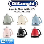 DELONGHI - Argento Flora Electric Kettle - 1.5L - MODEL: KBX2016 - FREE DELIVERY!