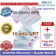 30pcs Ovulation OPK + 10pcs Early Pregnancy Test Strip 10mIU UPT P7AG
