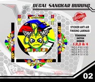Sticker Decal Sangkar Murai Ebod Jaya BNR Sazime Oriqu