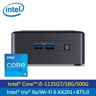 【Intel 英特爾】NUC 11代 i5-1135G7 迷你桌上型電腦 [16G/500G]