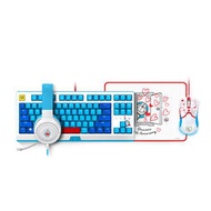Razer雷蛇哆啦A夢50週年遊戲鼠標機械鍵盤耳機套裝限定款電腦競技