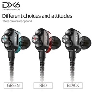 Plextone DX6 3 Driver Gaming Earphones Sports Headset Hifi Ori