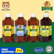 【HALAL】Giant B Honey 500gm || Propolis | Apple Vinegar | Ginger | Ginseng Royal Jelly Pure Madu Asli Cuka Epal Halia