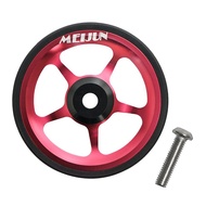 Blesiya 60mm Folding Bike Easy Wheel EZ Wheels for Brompton Transportation