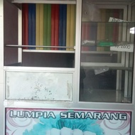gerobak alumunium bekas
