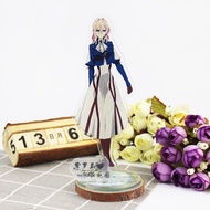 Violet Evergarden Anime Figure Acrylic Stand Model Toys Cosplay Lovely Anime Girls Decoration Action Figures DIY Collectible Toy