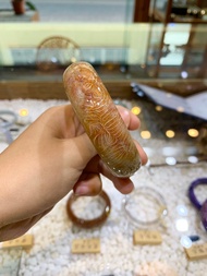天然鳳羽紋珊瑚玉手鐲