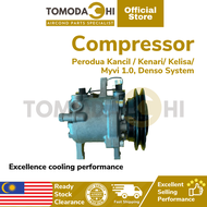 TOMODACHI Car Aircond Compressor DENSO Kancil/ Kenari/ Kelisa/ Myvi 1.0 | Compressor Kancil/ Kenari/ Kelisa/ Myvi 1.0.
